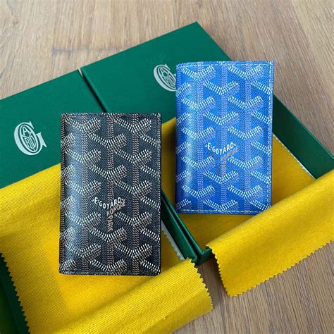 goyard card holder men|where to buy goyard wallet.